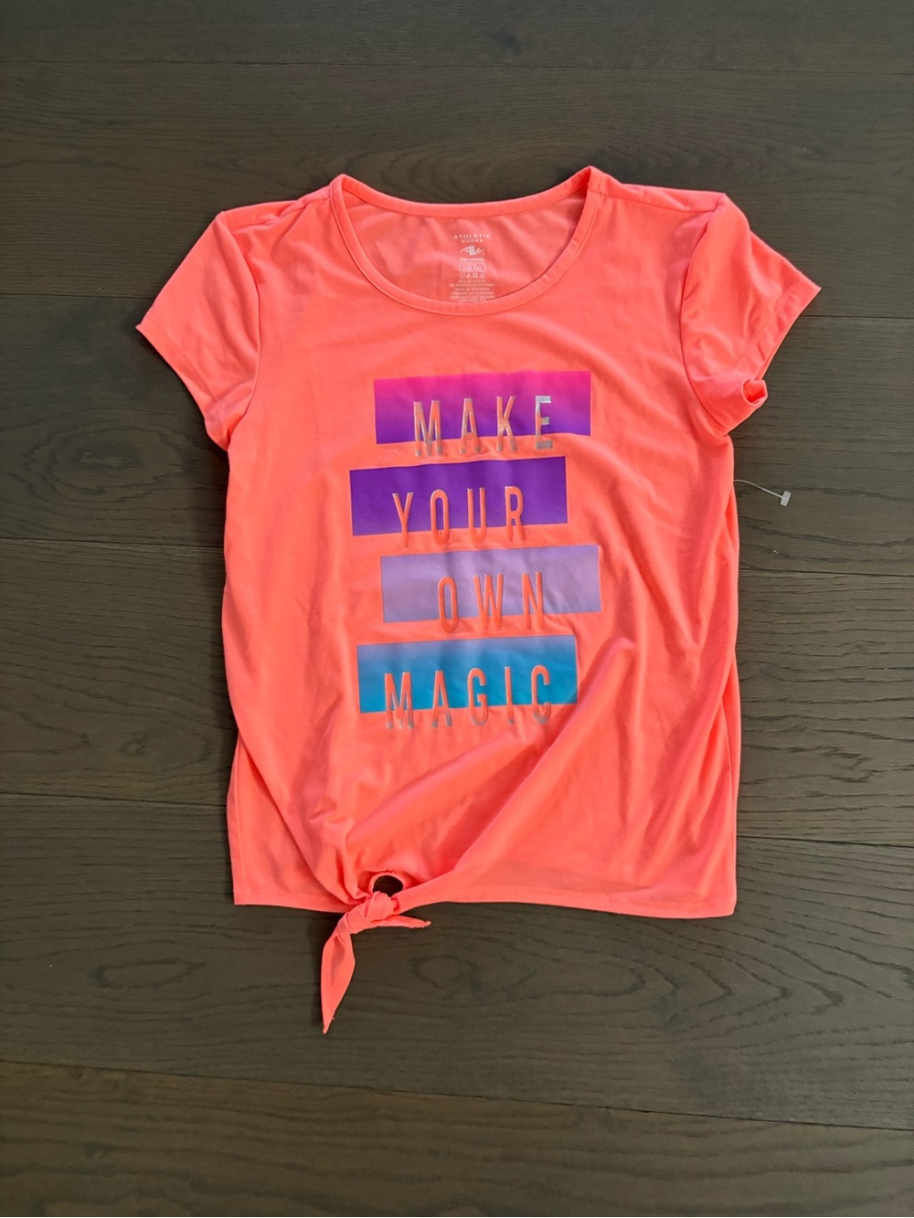 Athletic works gorgeous make your magic top sz 10 NWT